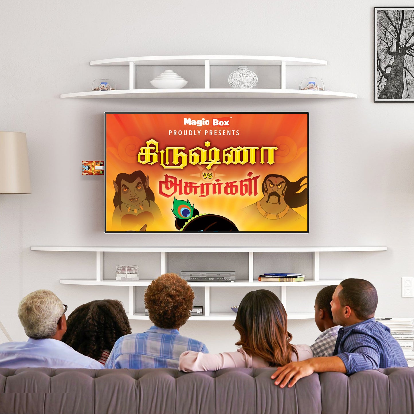 Krishna Vs Demons-Tamil