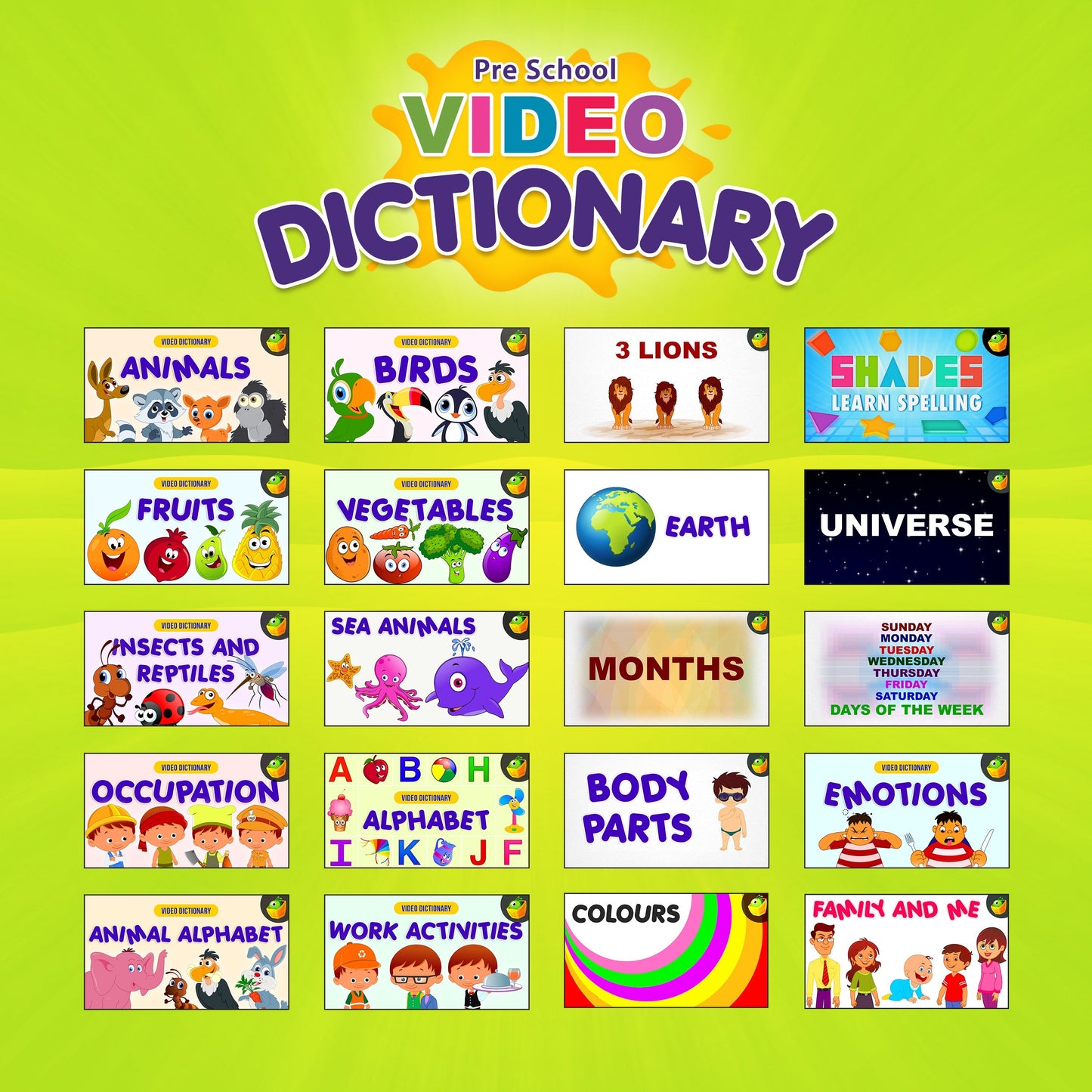 Preschool Video Dictionary