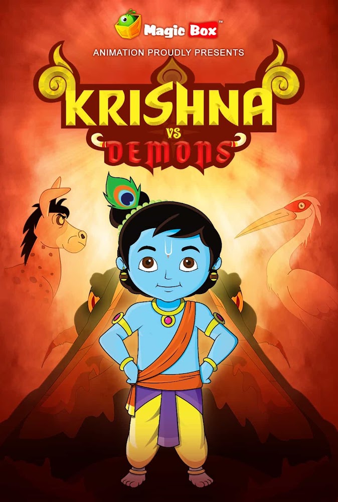 Krishna Vs Demons -English